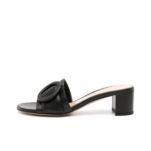 GIANVITO ROSSI Venezia 45mm Leather Mules