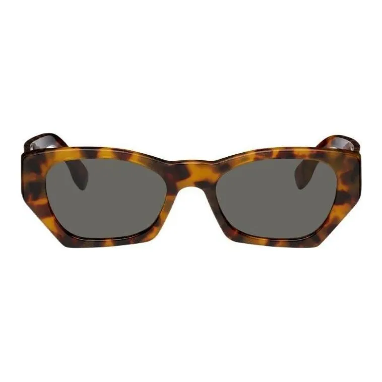 Retrosuperfuture Acetate Irregular Shape Sunglasses Women's Tortoiseshell-1