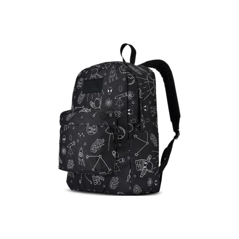 JanSport Fabric Backpack Regular Unisex Black-1