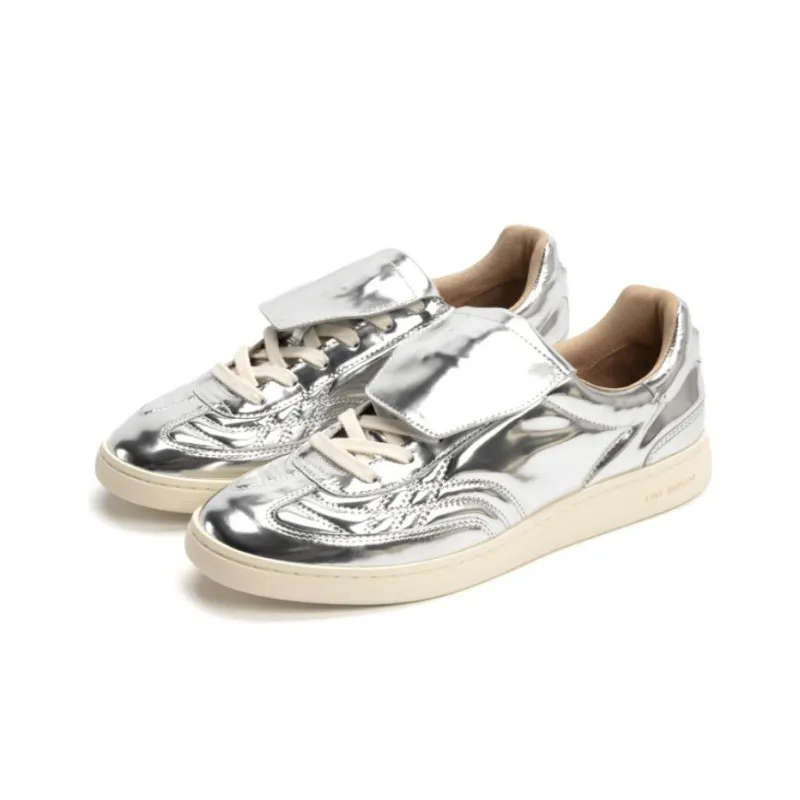 Beams x FOOT INDUSTRY Low-Top Skateboard Shoes Unisex Silver - POIZON