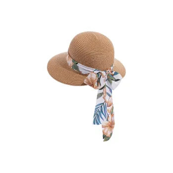 ZANC Straw Woven Sun Protection Hats Women's