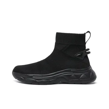 Black tailed Deer Cushioning, Slip Resistant, Breathable, Lightweight Coverage High Top Casual Shoes Unisex