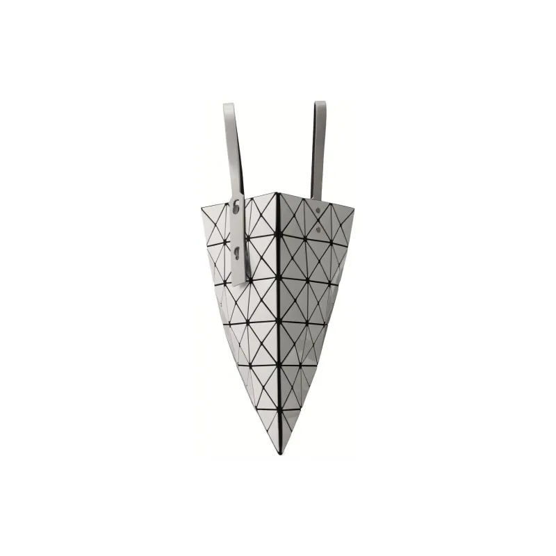 ISSEY MIYAKE Lucent Gloss Mi Polyvinyl Chloride Totes Shopping Bags Handbags Regular Unisex Light Gray-3