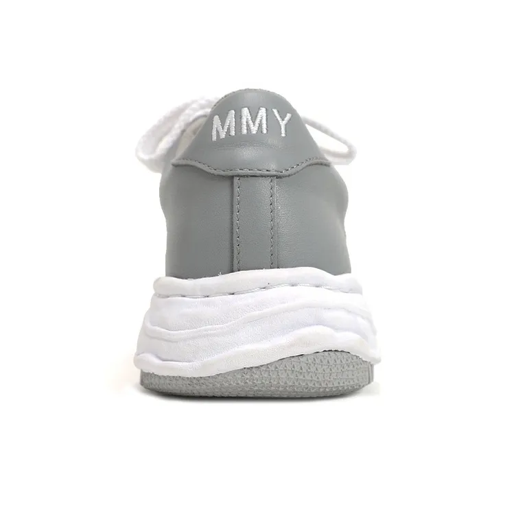 MIHARA YASUHIRO Wayne Low-Top Skateboard Shoes Unisex Gray White-3