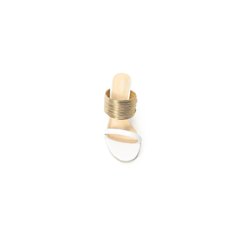 CASNSKU Slide Slippers Women's Gold-2