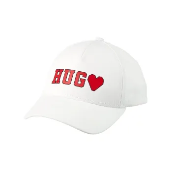 HUGO BOSS Cotton Baseball Caps Unisex White