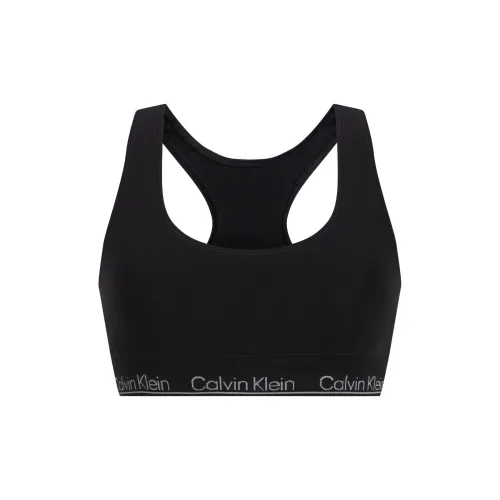 CALVIN KLEIN RACERBACK BRALETTE Bra Europe Version Women's Black
