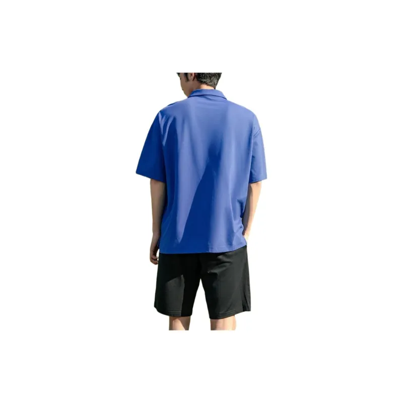 Anta Life Collection Polo Shirt Men's May Blue-1