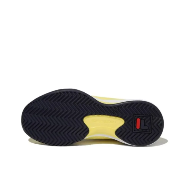 FILA Breathable Low Top Tennis Shoes Unisex Yellow-5