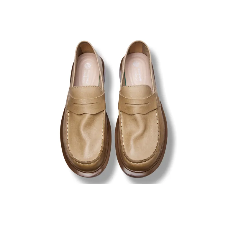 Brounvanm Loafers Men Silver/Apricot-3