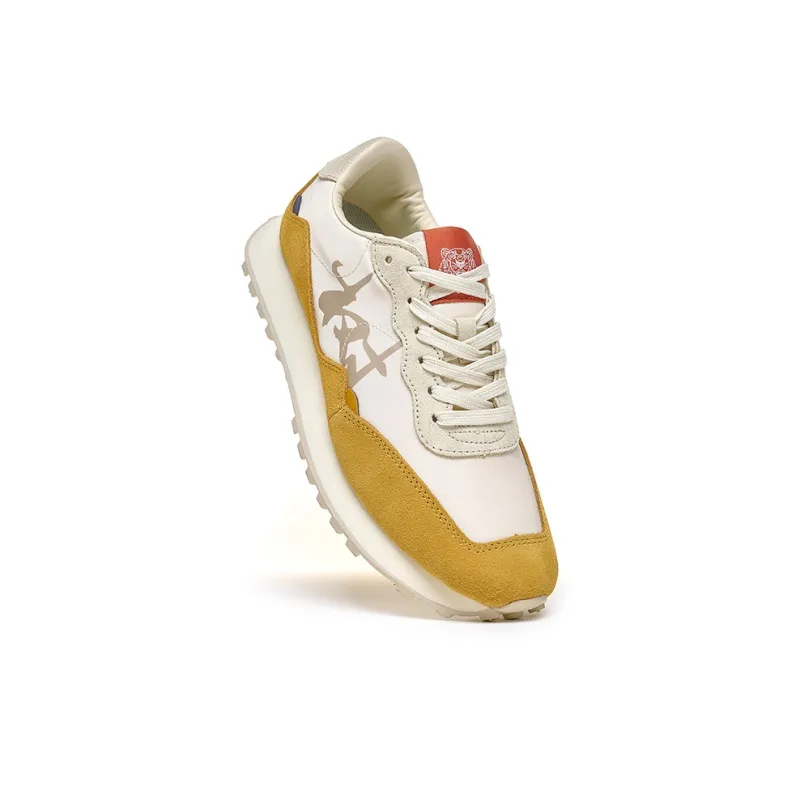 TREEPERI Running Shoes Unisex Low Top Yellow-2