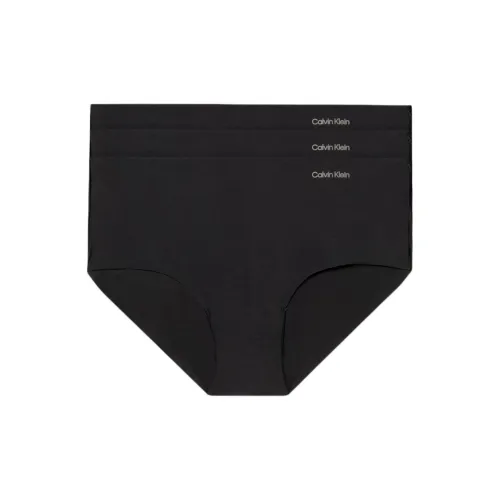 CALVIN KLEIN HIPSTER 3PK Underpants Europe Version Women's 5 Pack Black