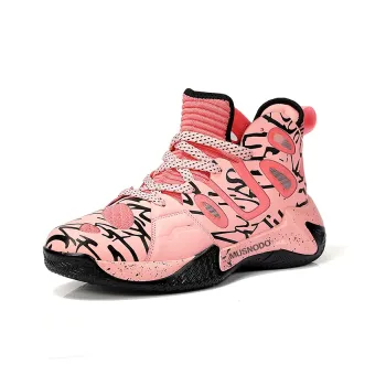 MUSNODO Cushioning Anti-Slip Wear-Resistant Breathable Supportive Rebound Mid-Top Basketball Shoes Men's