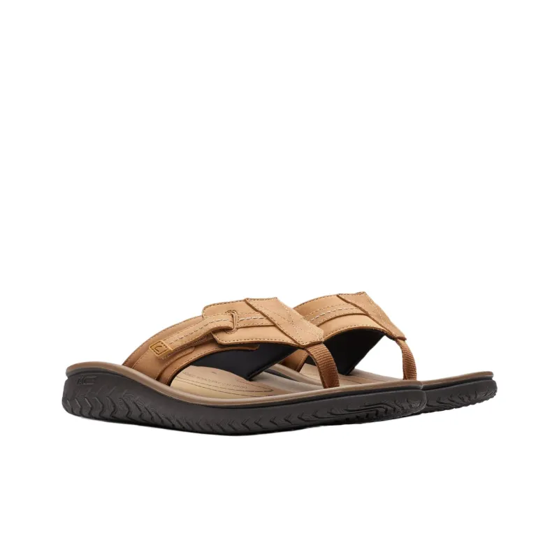 Clarks EVA Flip Flops Men's Brown-2