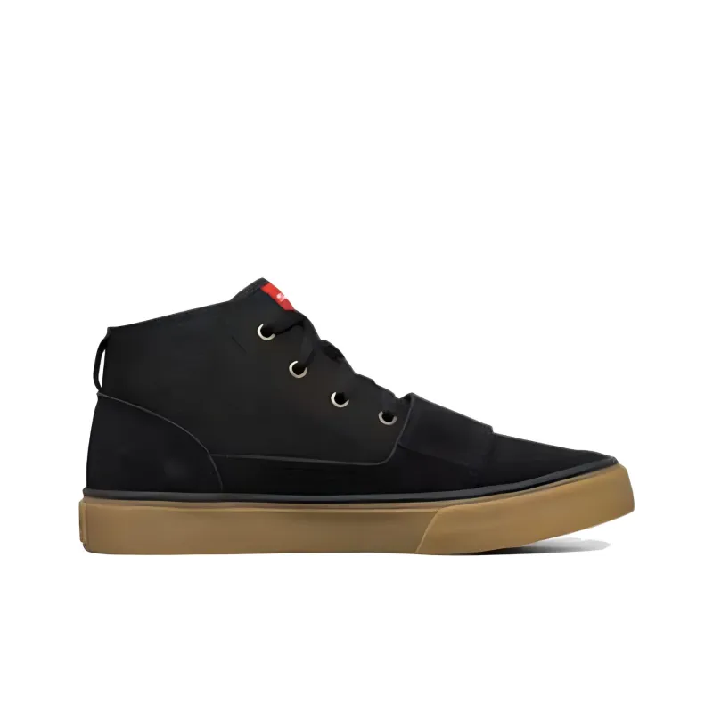Skechers MEN'S GO Anti Slip Wear Resistant High Top Canvas Shoes Men's Black Brown-1