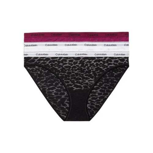 CK/Calvin Borsetta 3 PACK BIKINI LOW-RISE Underpants Europe Version Women's 3 Pack