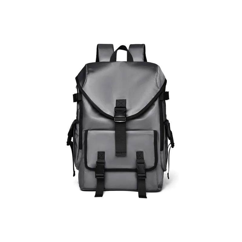 Venerable Brahma Durable Fabric Backpack Regular Unisex Black/Gray/Blue-9