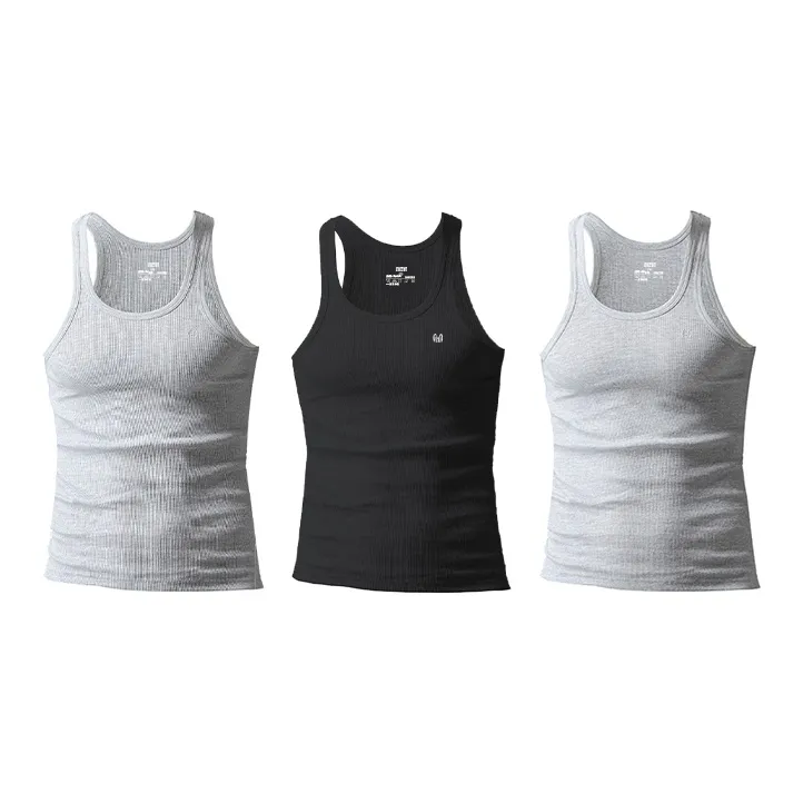 H YXIANG Tank Tops Men's 3 Pack-18