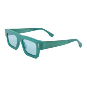 Retrosuperfuture - Irregular Shape Sunglasses Unisex Green