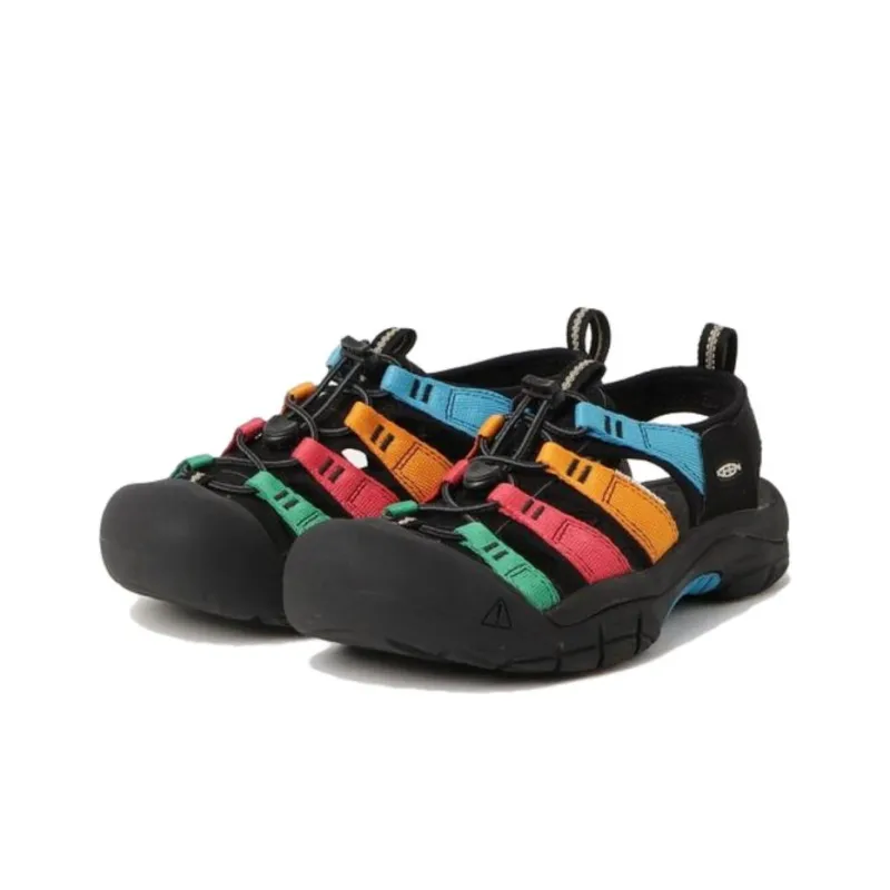KEEN Newport H2 Breathable And Wear-resistant River Trekking Shoes Unisex Black Blue Orange Green-2