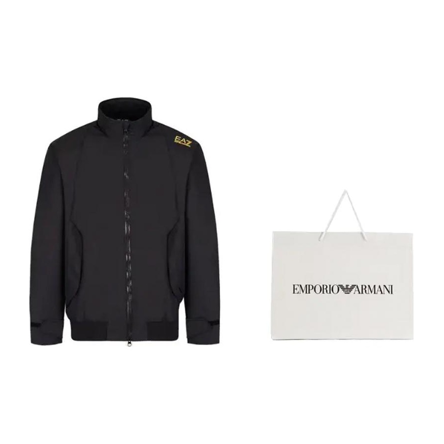 EMPORIO ARMANI Jackets Men Black XXL Without Shopping Bag