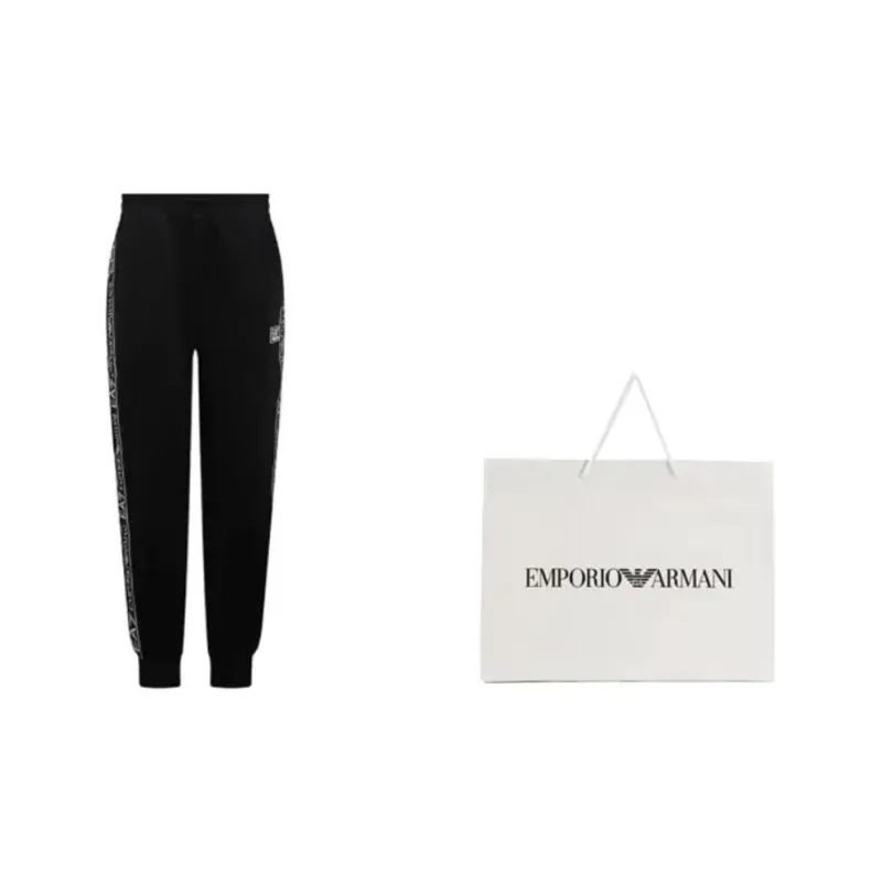 EMPORIO ARMANI EA7 FW23 Casual Pants Men's Black-1