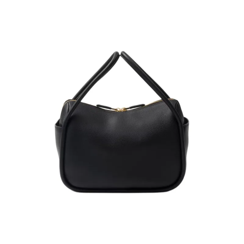 PRADA Leather Handbag Women's Black-2