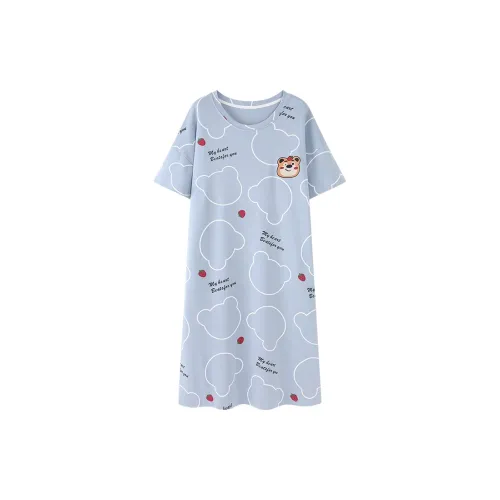 GOSO Nightgown Women's Blue Shades