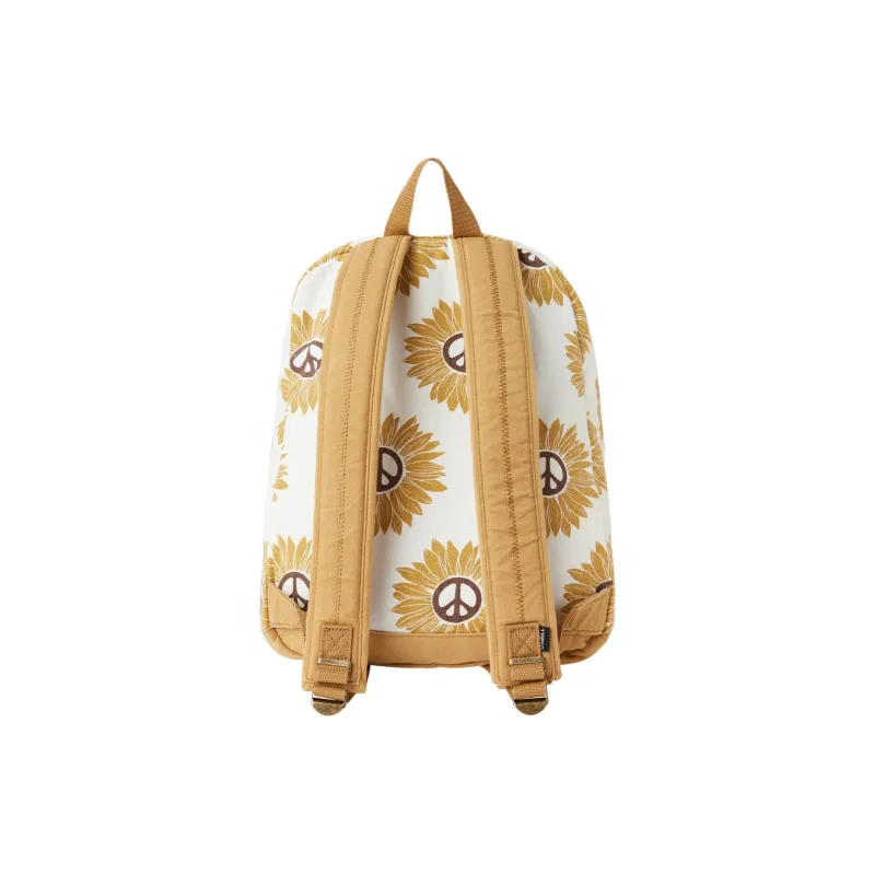 O'Neill Cotton Patchwork Canvas Backpack Women's Winter White-1