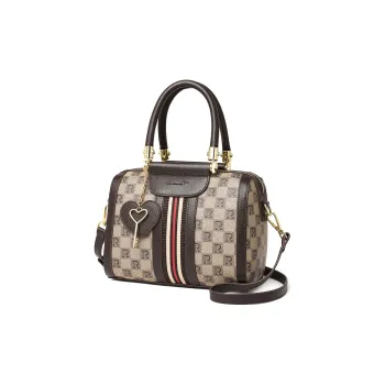 RED DRAGONFLY PU One Shoulder Handbag Crossbody Bag Regular Women's