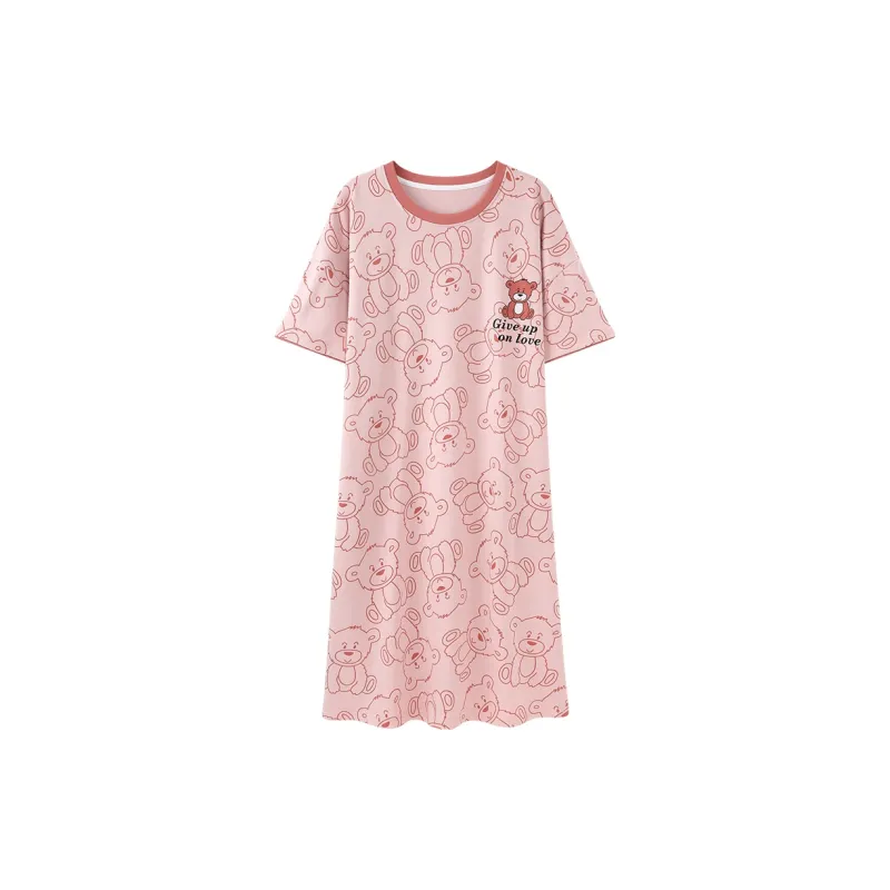 GOSO Nightgown Women's Red Shades-0