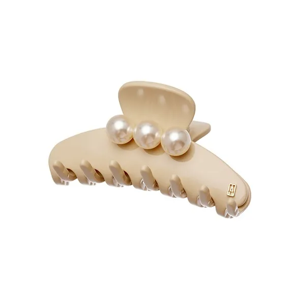 ALEXANDRE DE PARIS Jade Bead Medium Size Claw Clip Hair Accessories Women's-13