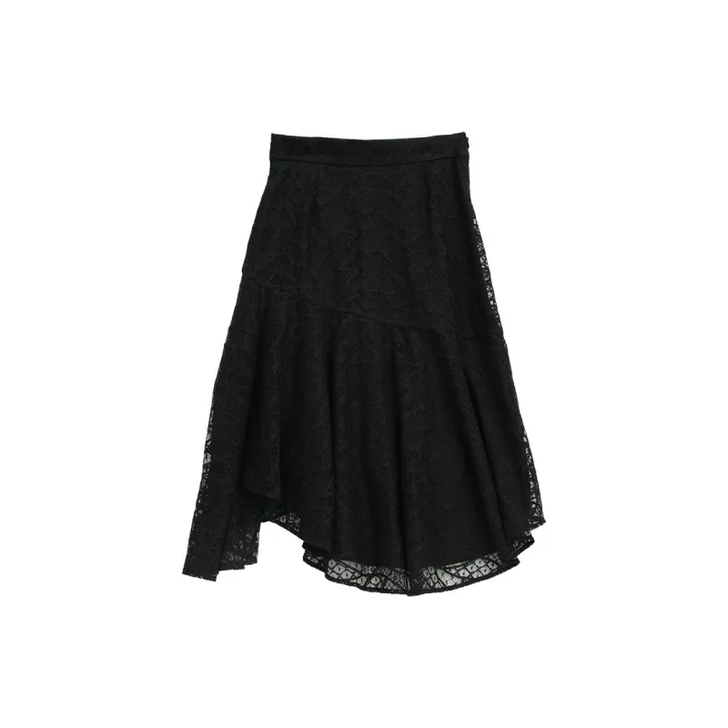 ERAL Casual Long Skirts Women's Cloud White-5