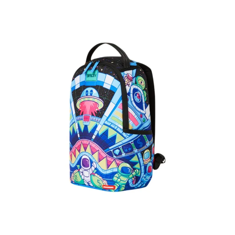 SPRAYGROUND Oxford Backpack Mini Unisex Blue Black-1