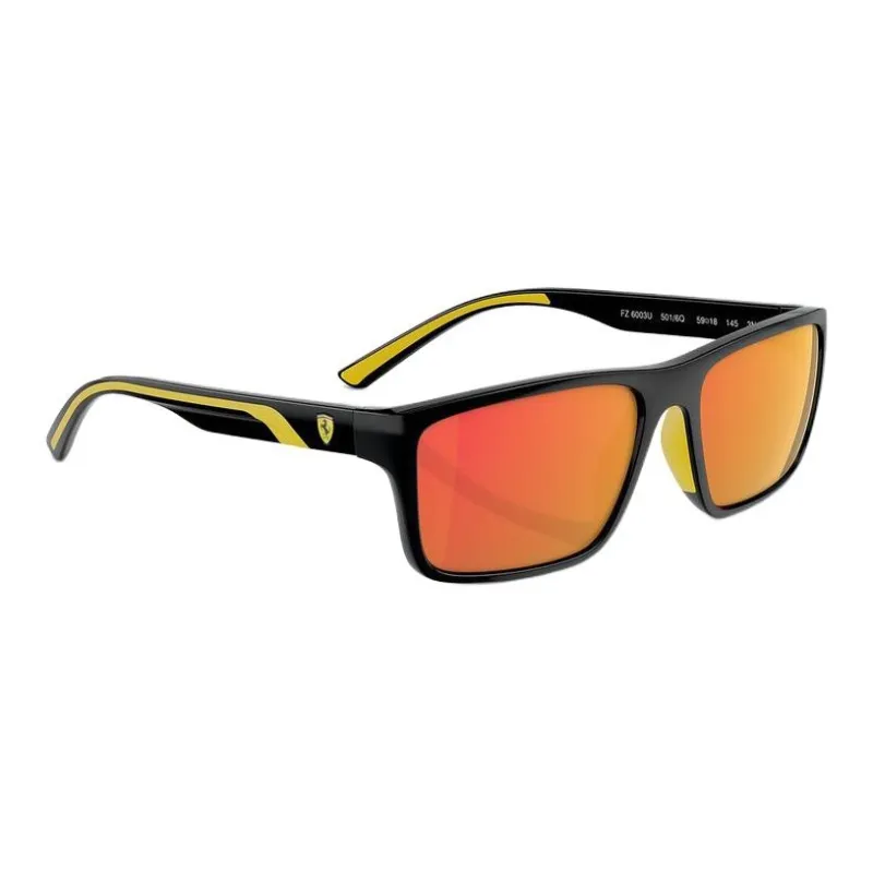 Ferrari Rectangle frame Mirrored Sunglasses-2
