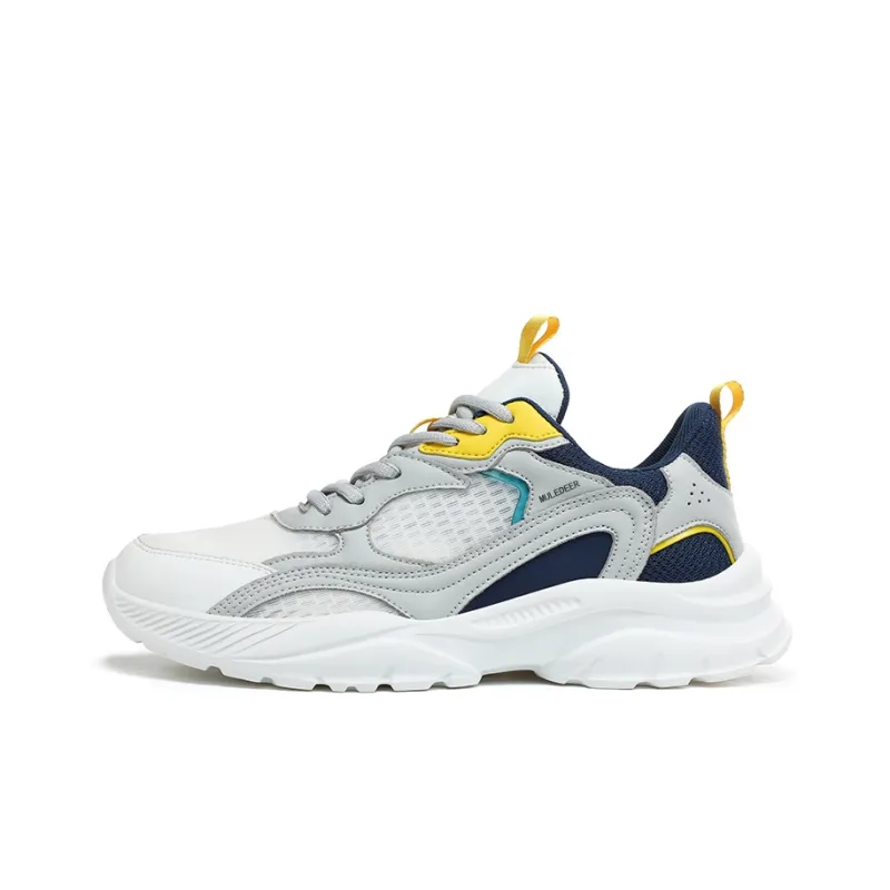 Black tailed Deer Shock Absorbing, Non Slip, Wear Resistant, Breathable And Lightweight Low Top Casual Shoes Men's-4