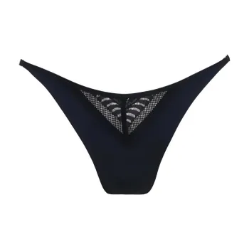 CK/Calvin Klein HIGH LEG TANGA Underpants Europe Version Women's 1 Pack Black