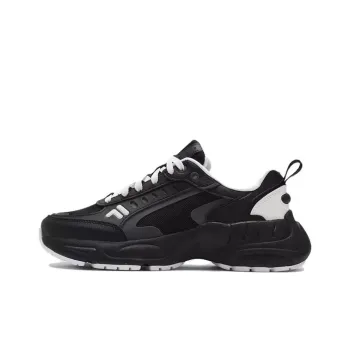 FILA FUSION RACEUP Cushioning, Slip Resistant, And Breathable Low Top Casual Shoes Men's Black