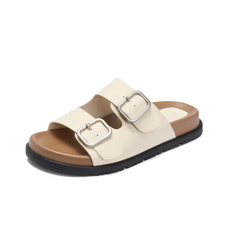 JOSINY Slip Resistant Abrasion Resistant Slide Slippers Women's-1