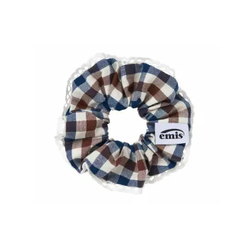 Emis Cotton Hair Tie Women's Blue/Brown
