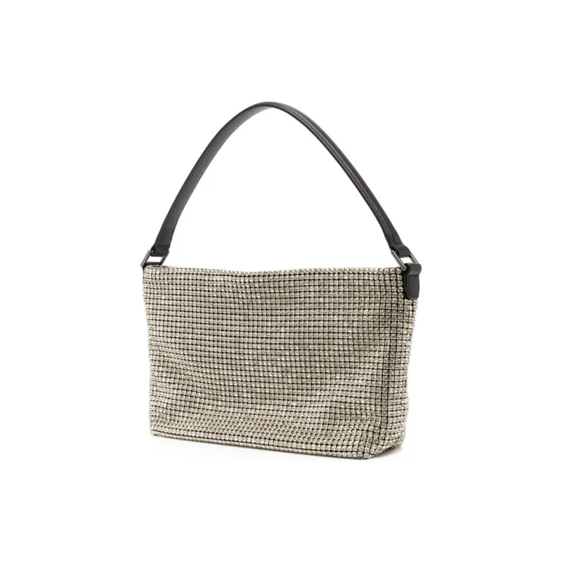 Self portrait Medium Chainmail Shoulder Bag-1