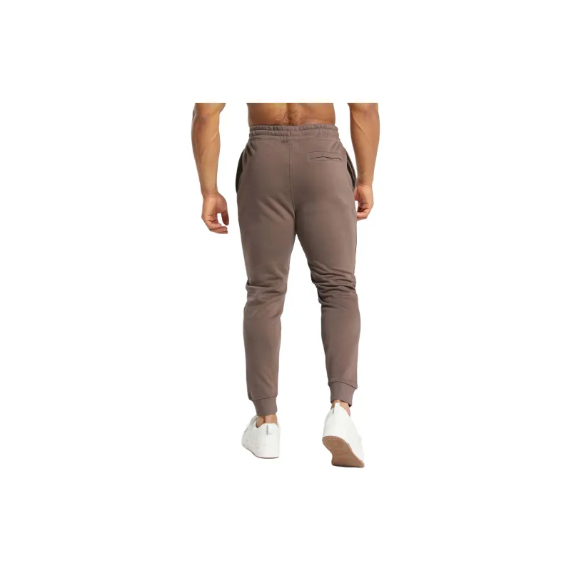 GYMSHARK CREST JOGGERS Knitted Sports Pants Men's Truffle Brown-1