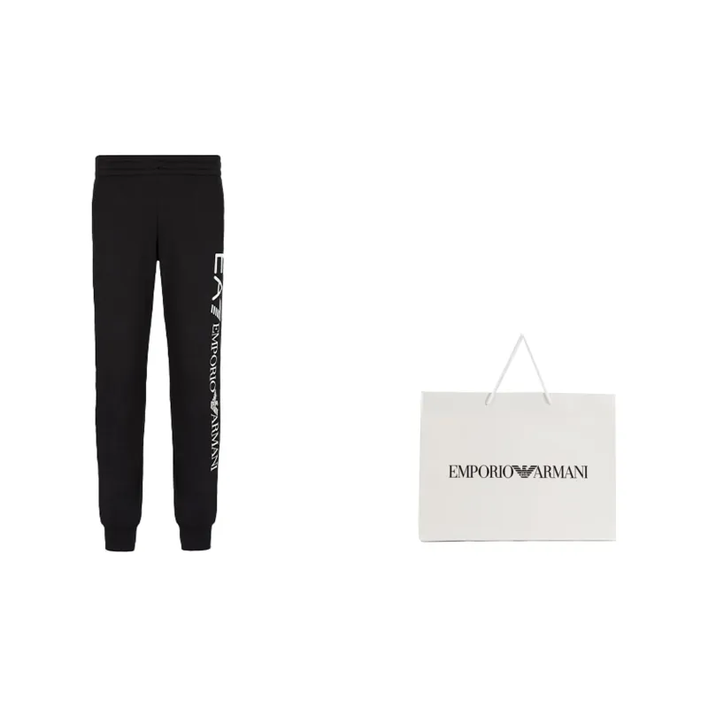 EMPORIO ARMANI Logo Print Track Pants-2