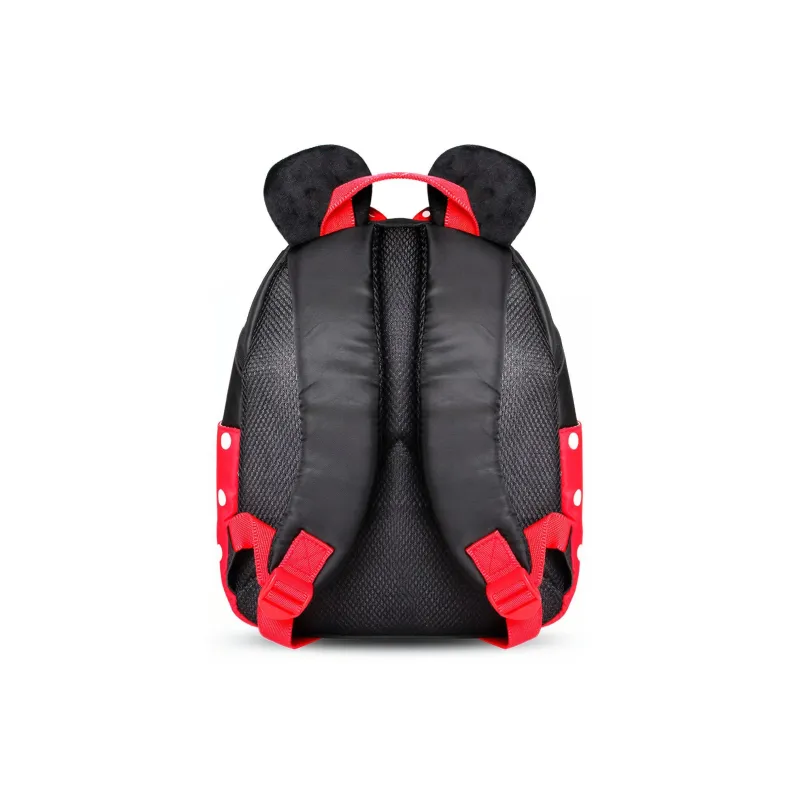 Disney Polyester Backpack Regular Women's Red-3