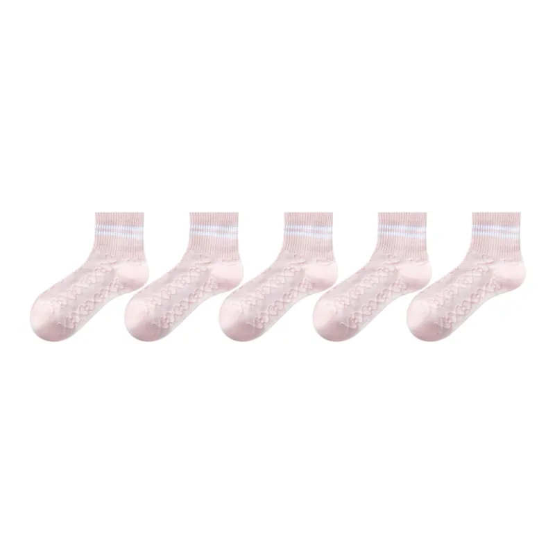 Ordifen Mid Calf Socks Women's 5 Pack-6