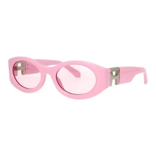 AMBUSH Acetate Oval Sunglasses Women's Pink