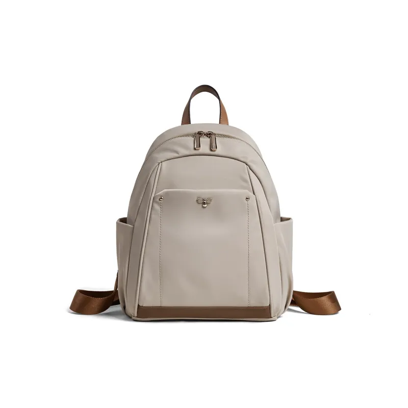 LEFF Fabric Backpack Regular Women's Milk Tea Apricot-0