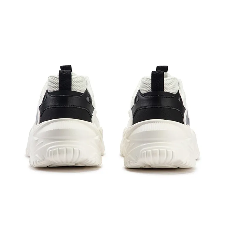 361° Ode MONO Yarn Edition Slip Resistant, Abrasion Resistant, Breathable Low Top Casual Shoes Men's White Black-3