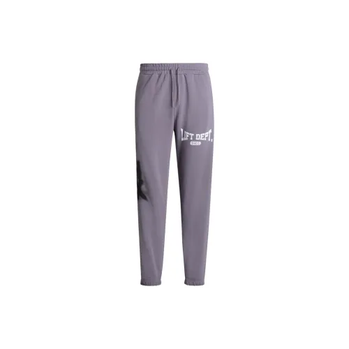 GYMSHARK Knitted Sweatpants Men Purple