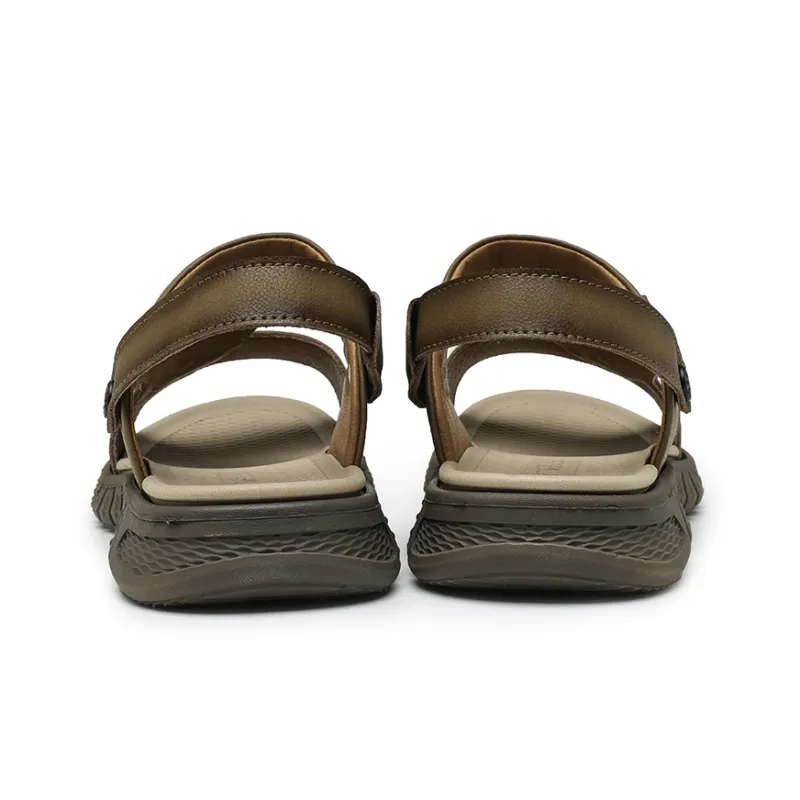 G.N.SHIJIA Beach Sandals Men Black/Khaki-9
